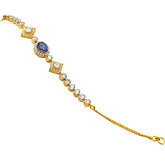 Blue Sapphire Accents